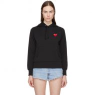 Comme des Garcons Play Black Heart Patch Hoodie