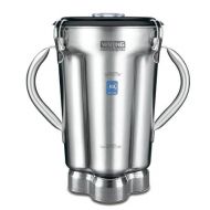 Waring Commercial CAC72 Stainless Steel 2-Handle Container with Blade Assembly and Lid, 1-Gallon