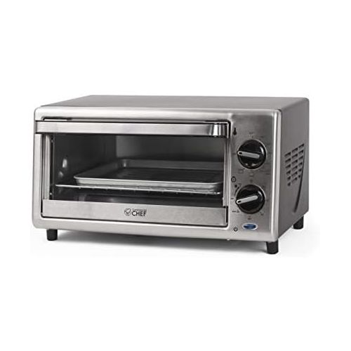  Westinghouse WTO2010S 4 Slice Toaster Oven, 10-Liter, Stainless Steel