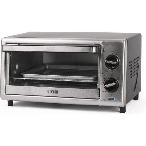  Westinghouse WTO2010S 4 Slice Toaster Oven, 10-Liter, Stainless Steel