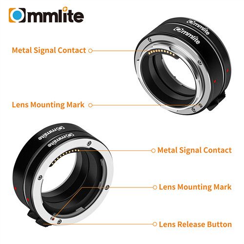  Commlite Automatic Macro Extension Tube Set for L-Mount