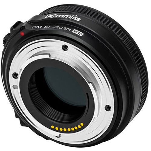  Commlite Electronic Autofocus Lens Mount Adapter for Canon EF-Mount Lens to EF-M-Mount Camera with Variable ND