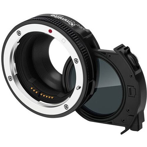  Commlite Electronic Autofocus Lens Mount Adapter for Canon EF-Mount Lens to EF-M-Mount Camera with Variable ND