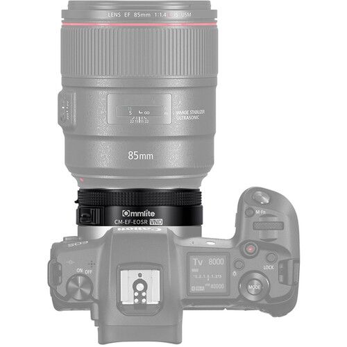  Commlite AF Mount Adapter with Variable ND for EF/EF-S Lens to EOS RF-Mount Camera