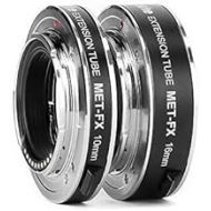 Commlite cm-MET-FX Macro Extension Tube Compatible with Fujifilm X-Mount Mirrorless Cameras & Lens with Cleaing Cloth