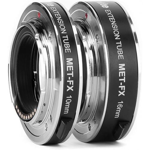  Commlite cm-MET-FX Macro Extension Tube Compatible with Fujifilm X-Mount Mirrorless Cameras & Lens with Cleaing Cloth