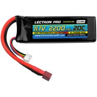 Common Sense RC Lectron Pro 11.1V 2200mAh 20C LiPo Battery with Deans-Type Connector