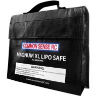 Common Sense RC Magnum XL LiPo Safe Charging/Storage Bag (9.5 x 7 x 2.25