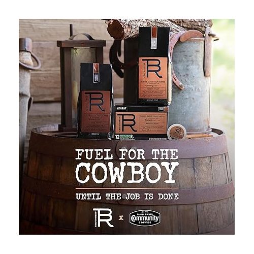  Bosque Ranch Craft Coffee™ From Taylor Sheridan In Partnership With Community Coffee, Medium Roast Ground Coffee, 12 Ounce Bag (Pack of 6)