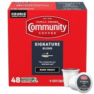 Community Coffee Signature Blend 36 Count Coffee Pods, Dark Roast, Compatible with Keurig 2.0 K-Cup Brewers, 36 Count (Pack of 1)