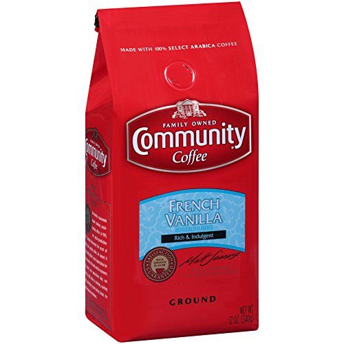  Community Coffee Flavored Coffee Variety Pack, Medium Roast, Ground Coffee, 12 Ounce Bag (3 Pack)