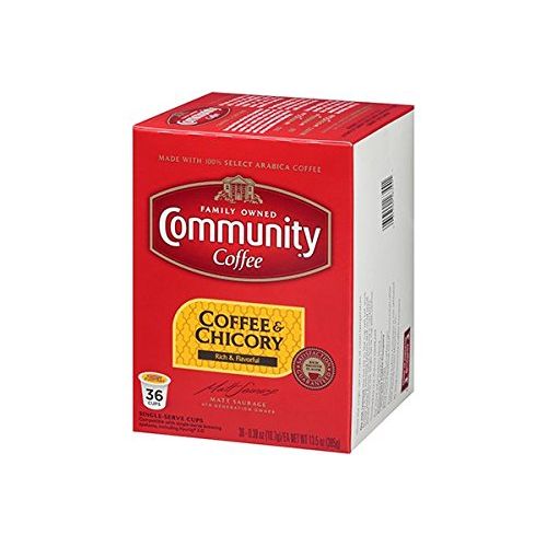  Community Coffee Cafe Special Medium Dark Roast Single Serve K-Cup Compatible Coffee Pods, Box of 72 Pods