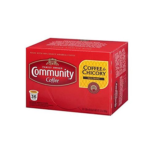  Community Coffee Cafe Special Medium Dark Roast Single Serve K-Cup Compatible Coffee Pods, Box of 72 Pods