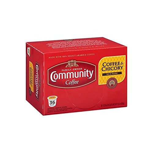  Community Coffee Cafe Special Medium Dark Roast Single Serve K-Cup Compatible Coffee Pods, Box of 72 Pods