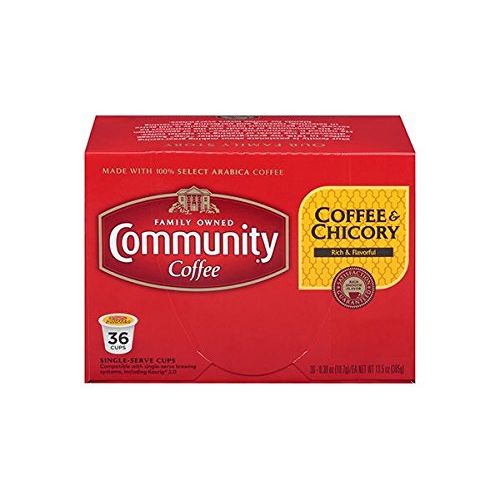  Community Coffee Cafe Special Medium Dark Roast Single Serve K-Cup Compatible Coffee Pods, Box of 72 Pods