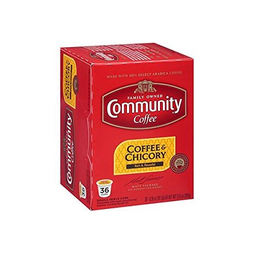  Community Coffee Cafe Special Medium Dark Roast Single Serve K-Cup Compatible Coffee Pods, Box of 72 Pods