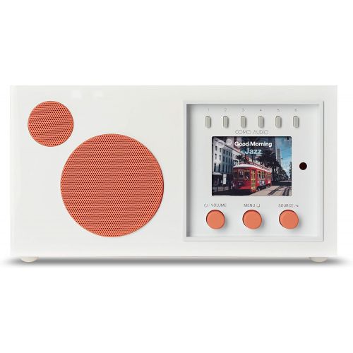  Como Audio: Limited Edition Solo Music System with Colored Grilles (Orange)
