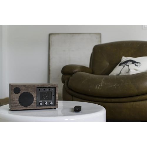  Como Audio Solo Wireless Speaker - Hand-Crafted Veneer Cabinets- One Touch Streaming, Internet Radio, Bluetooth, Wi-Fi (Global Edition)