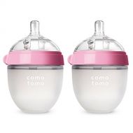 [아마존베스트]Comotomo Baby Bottle, Pink, 5 Ounce (2 Count)