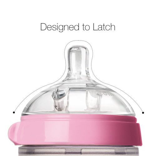  [아마존베스트]Comotomo Baby Bottle, Pink, 5 Ounce (2 Count)