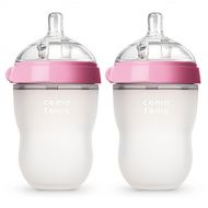 [아마존베스트]Comotomo Baby Bottle, Pink, 8 Ounce (2 Count)