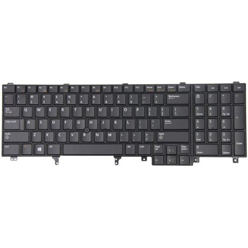  Comp XP New Genuine Keyboard for Dell Latitude E6520 E6530 Backlit Keyboard 7T430 07T430