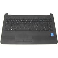 Comp XP New Genuine PTK For HP 15-AY 15-BA Series Palmrest TouchPad Keyboard Assembly USFR 855027-DB1