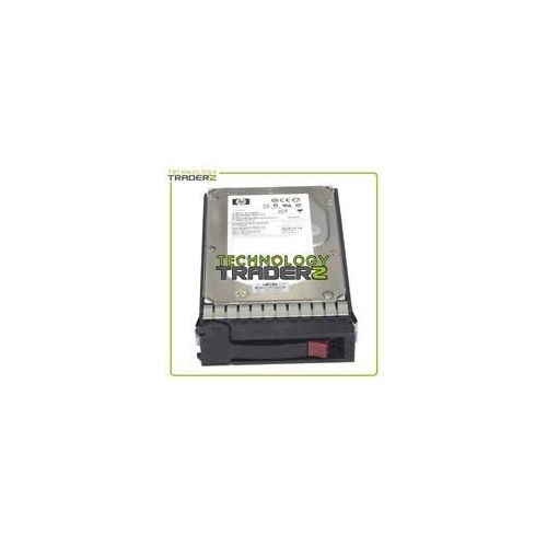  HP/Compaq 384852-B21 73GB 15000 RPM 3.5 Inch Dual Port Hot-Swap Serial Attached SCSI SAS Hard Drive with Tray.