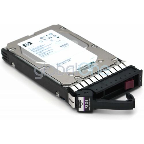  HP/Compaq 384852-B21 73GB 15000 RPM 3.5 Inch Dual Port Hot-Swap Serial Attached SCSI SAS Hard Drive with Tray.