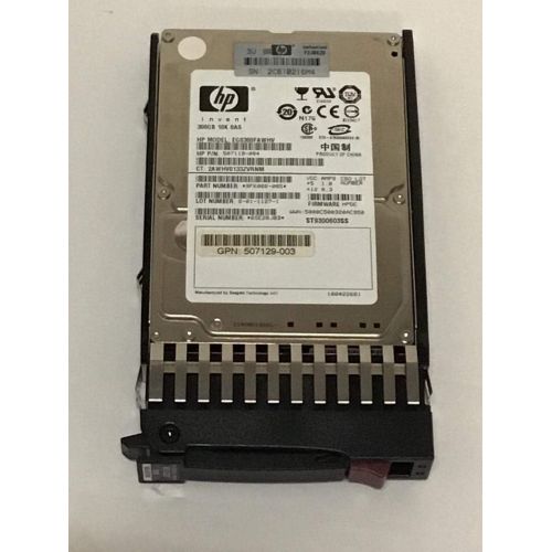  Compaq HP 507284-001 Proliant 300GB 10K 2.5 6Gbps Dual Port in Tray SAS Hard Drive