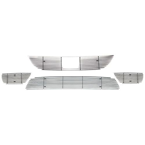  Compatible with 2013-2015 Honda Accord Sedan W Fog Light Cover Billet Grille Combo H61267A