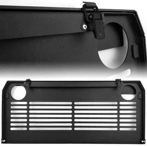  Compatible Modifying Jeep Tailgate Table Black Foldable Back Shelf Fits for 2018-2019 Jeep Wrangler JL