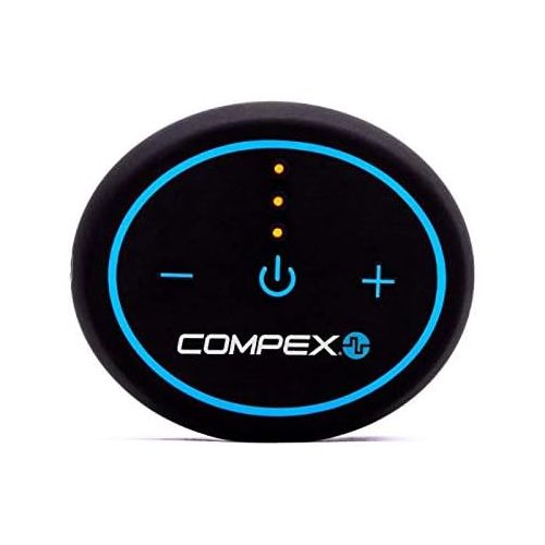  Compex Mini Wireless Electric Muscle Stimulator EMS with Tens 2 Pods, Smartphone Compatible with Mobile App Apple & Android for Workouts & Training Log