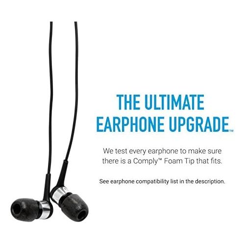  [아마존베스트]Comply T-100 Isolation 3 Ear Adapters - Size S (Small) - Black