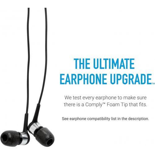  [아마존베스트]Comply T-100 Isolation 3 Ear Adapters - Size S (Small) - Black