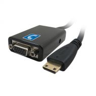 Comprehensive HDMI Type C to VGA Converter with Audio Output