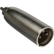 Comprehensive PP-XLRP Male RCA to Male 3-Pin XLR Adapter