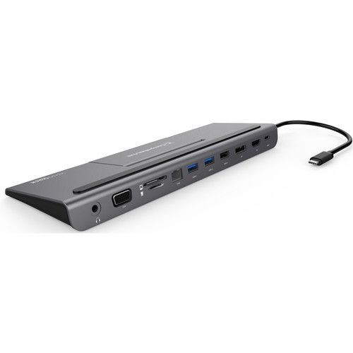  Comprehensive VersaDock USB Type-C 4K Triple Display Docking Station (HDMI/DisplayPort/VGA/USB)