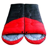 Compression Lovess Cool-Weather 2-Person Double Heart-shaped pattern Lovers detachable Sleeping Bag for Couple (For Winter,Spring,and Autumn),(Two Suits)