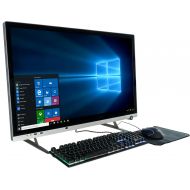 Computer Upgrade King CUK Bionic G32 31.5 Quad HD 144Hz 4ms All-in-One Gaming Desktop PC (AMD Ryzen 7 2700, 32GB RAM, 500GB SSD + 3TB HDD, GeForce RTX 2080 8GB, 600W PSU, Windows 10) VR Ready Gamers AIO