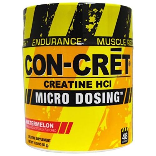  Con-Cret, Creatine HCl, Micro Dosing, Watermelon, 1.83 oz (52 g) - 2pc
