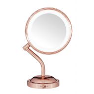Conair Double-Sided Battery Operated Lighted Makeup Mirror - Lighted Vanity Makeup Mirror with LED...