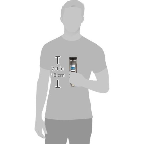  [아마존핫딜][아마존 핫딜] Amazon Conair Man i-Stubble Ultimate Flexhead Trimmer; Pivoting Flex Head; 15 Digital Settings ranging from 0.4mm to 5.0mm; Grey