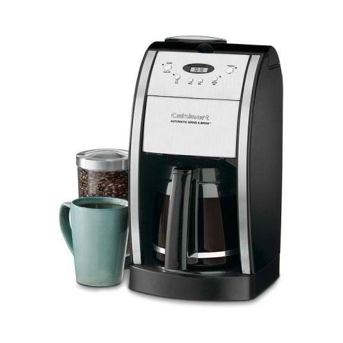  Conair Grind and Brew 12-cup Automatic Coffee Maker with Charcoal Water Filter That Removes Impurities