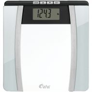 WW Scales by Conair Body Analysis Glass Bathroom Scale - Measures Body Fat, Body Water, BMI, Bone...
