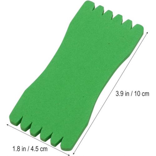  [아마존베스트]LIOOBO Reel Fishing Line Foam Pad Sponge Fishing Accessories Random Colour 10 x 4.5 x 0.6 cm Pack of 40