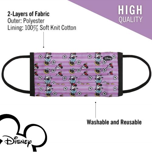  Concept One Disney Minnie Mouse Winking Kids Face Mask, Multi, Standard