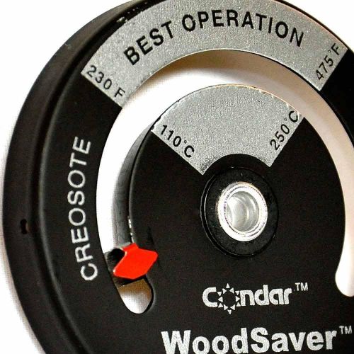  Condar WoodSaver Stove Pipe Thermometer Model 3 16