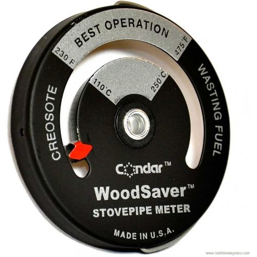  Condar WoodSaver Stove Pipe Thermometer Model 3 16