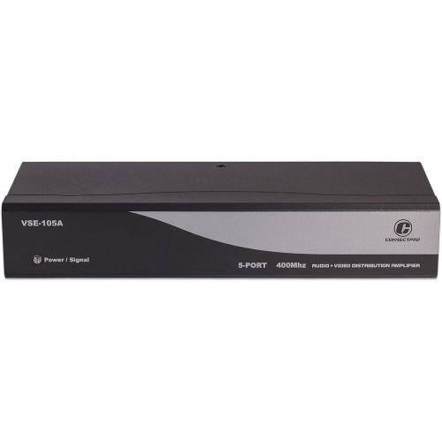  ConnectPRO VSE-105A 5-Port VideoAudio Distribution Amplifier